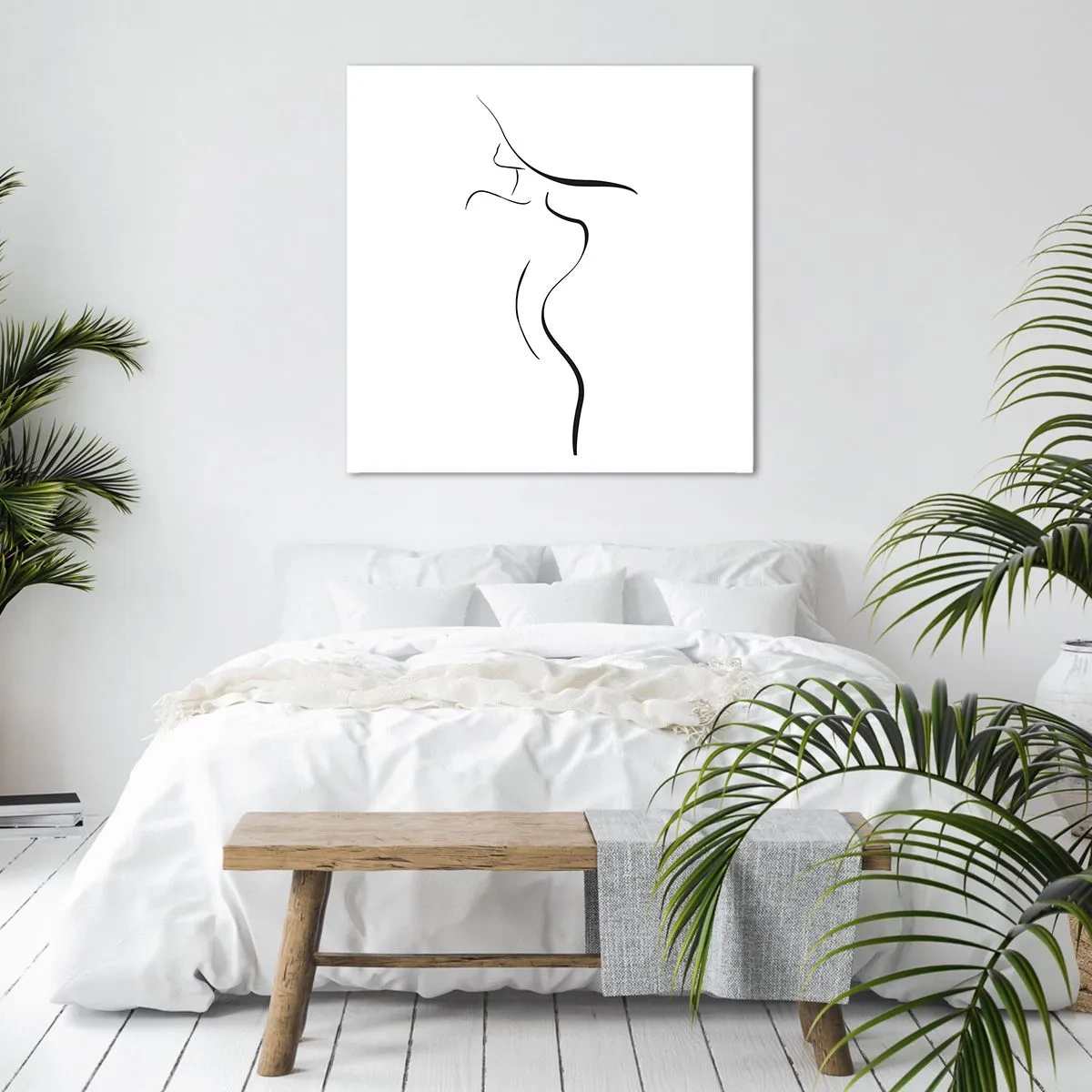 Cuadro sobre lienzo - Impresión de Imagen - Escurridiza como una ola - 50x50 cm