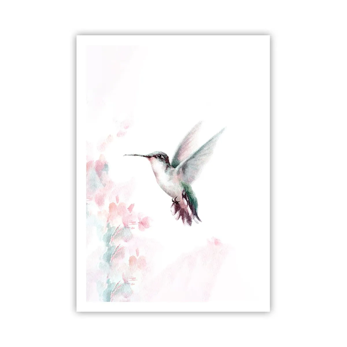 Póster - Plasmando el aleteo - 70x100 cm
