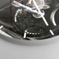 Esfera sin numeración, con rayas