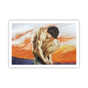 Póster - Sumergido en sí mismo - 91x61 cm