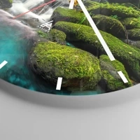 Esfera sin numeración, con rayas