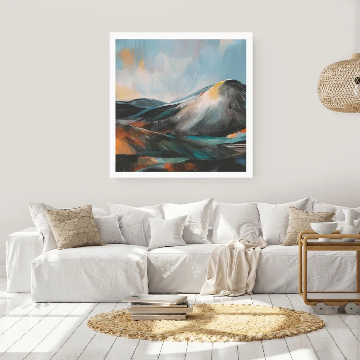 Póster - Crudo y bello - 30x30 cm