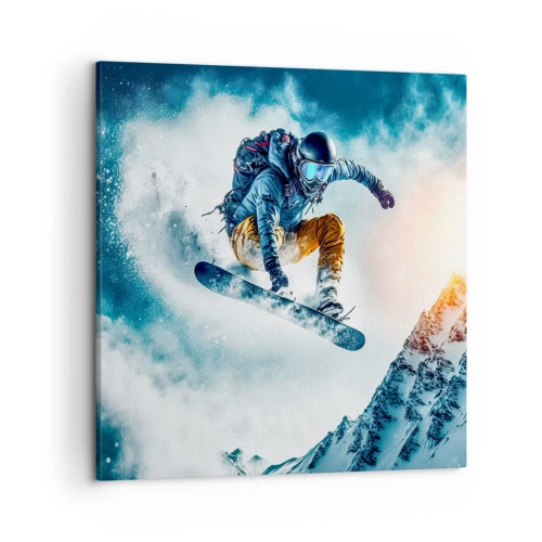 Cuadro sobre lienzo - Impresión de Imagen - Emociones extremas - 50x50 cm