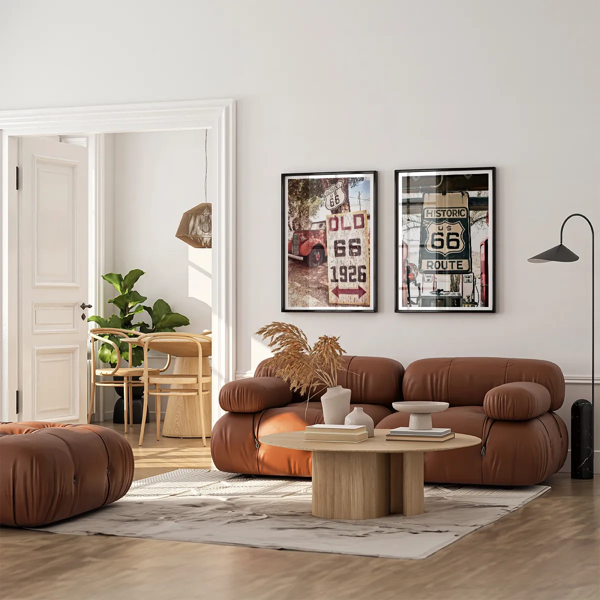 Route 66 - Inspiración para el salón