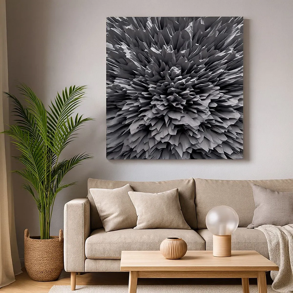 Cuadro sobre lienzo - Impresión de Imagen - No puede ser más afilado - 30x30 cm