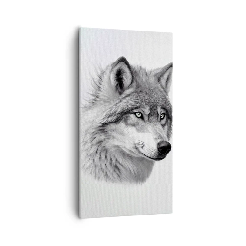 Cuadro sobre lienzo - Impresión de Imagen - Alfa - sin duda - 55x100 cm