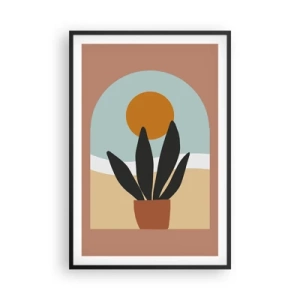 Póster en marco negro - Pequeñas alegrías - 61x91 cm