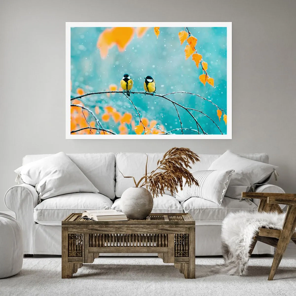 Póster - Cotilleo de pájaros - 40x30 cm