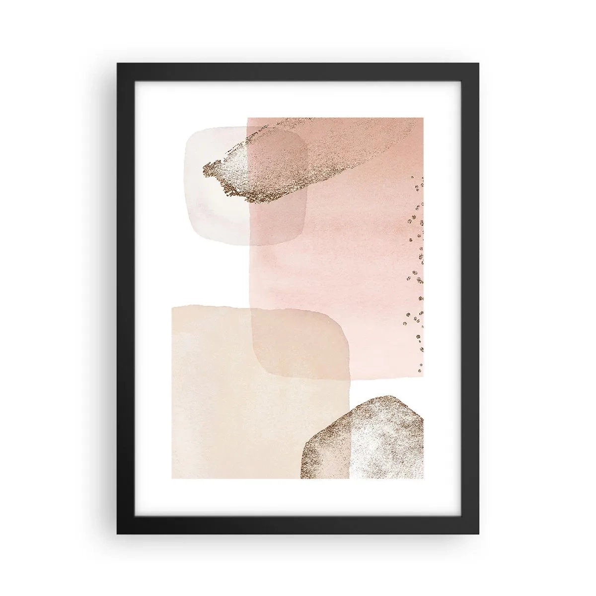 Póster en marco negro - Una mirada a través del color - 30x40 cm