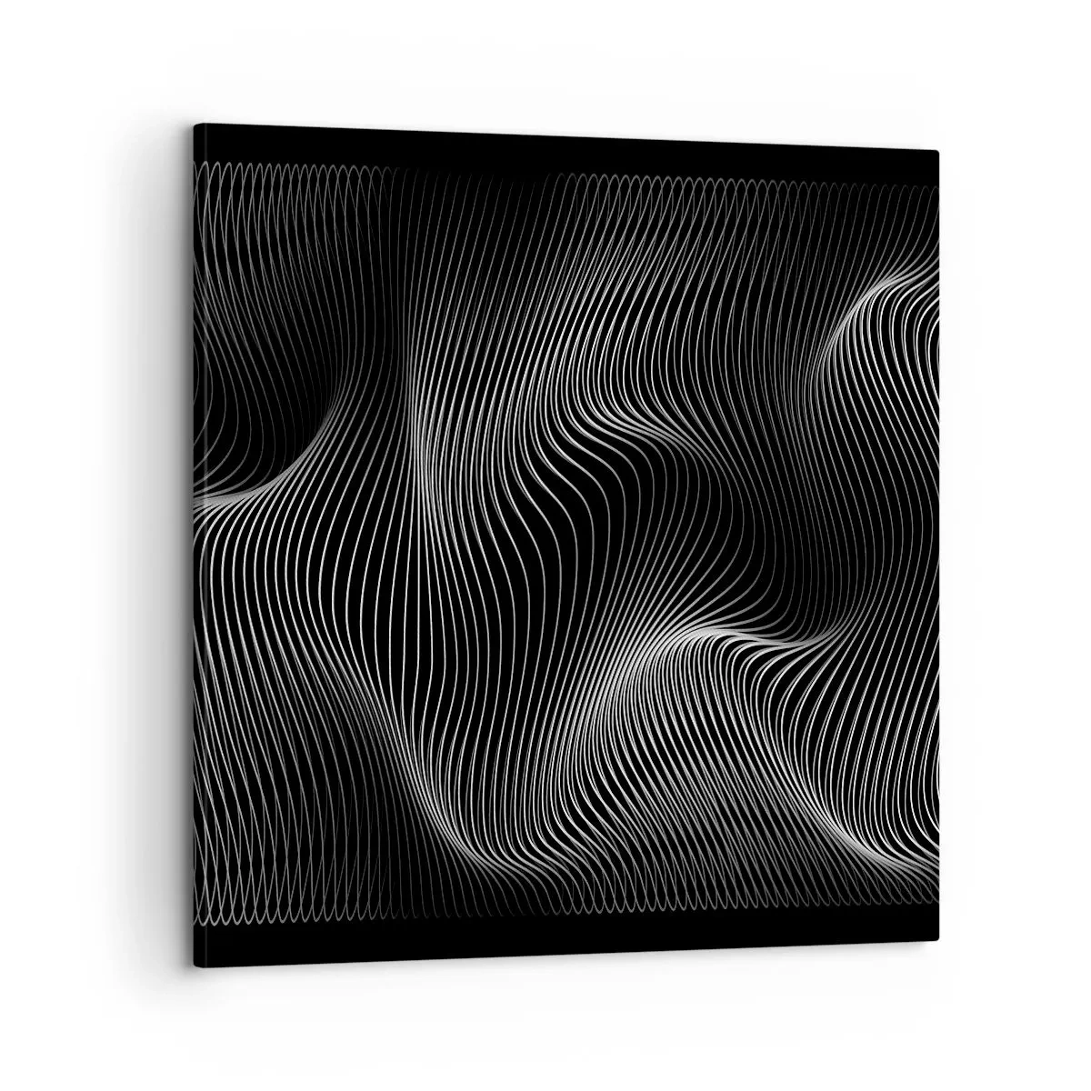 Cuadro sobre lienzo - Impresión de Imagen - La danza de la luz en el espacio - 60x60 cm