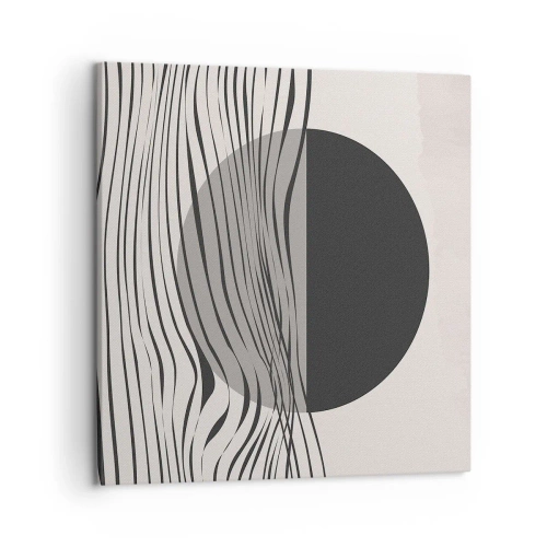 Cuadro sobre lienzo - Impresión de Imagen - Media composición - 50x50 cm