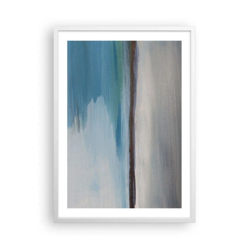 Póster en marco blanco - Paisaje horizontal - 50x70 cm