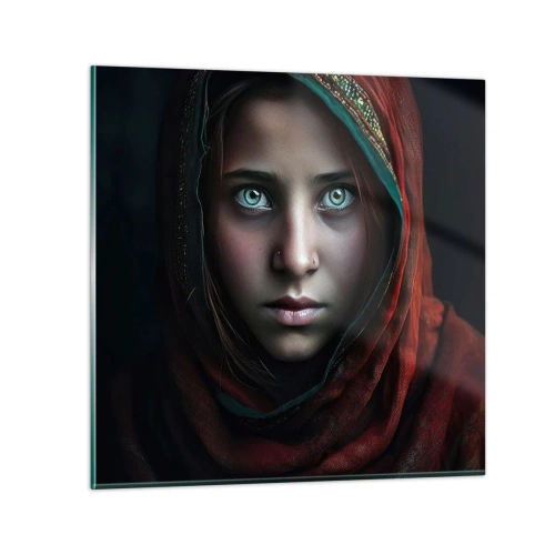 Cuadro sobre vidrio - Impresiones sobre Vidrio - Princesa del Este - 30x30 cm