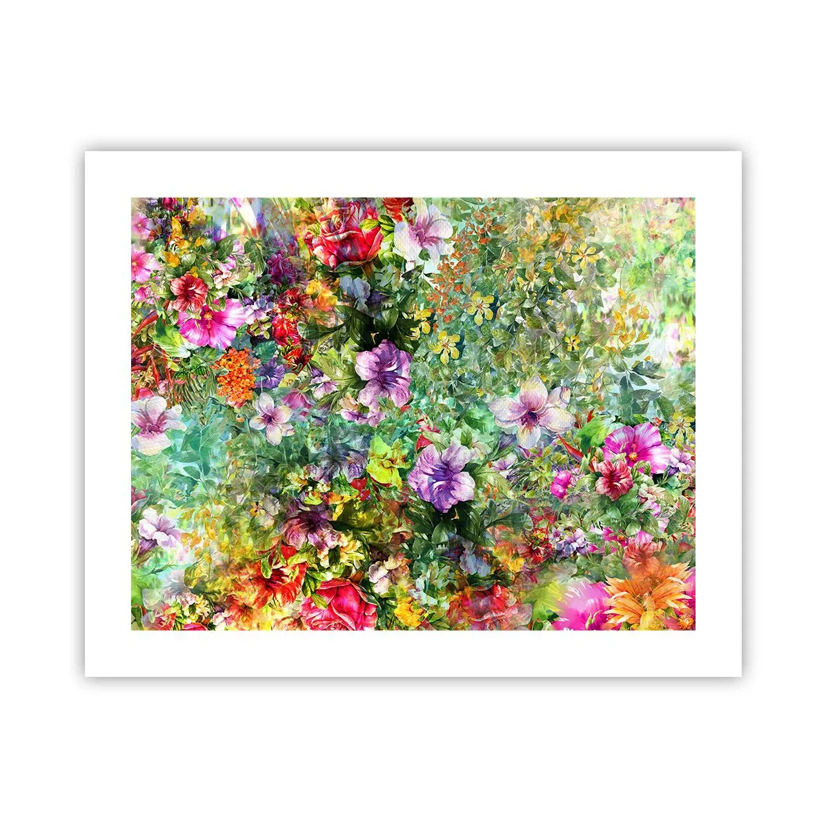 Póster - En flores a la perdición - 50x40 cm