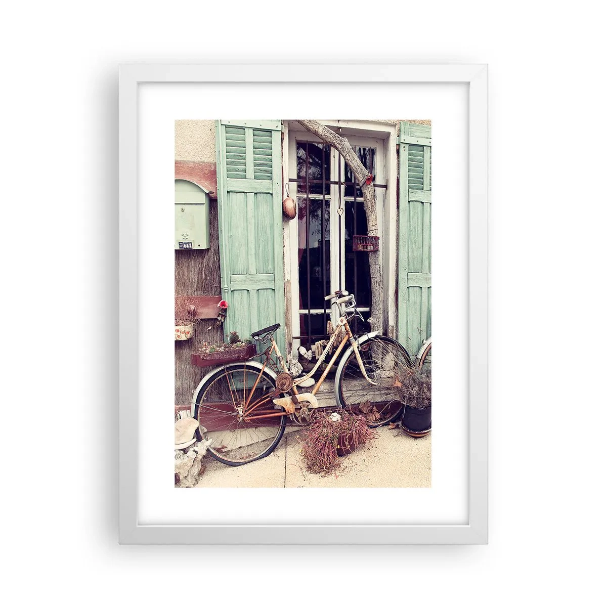 Póster en marco blanco - La vida rural - 30x40 cm