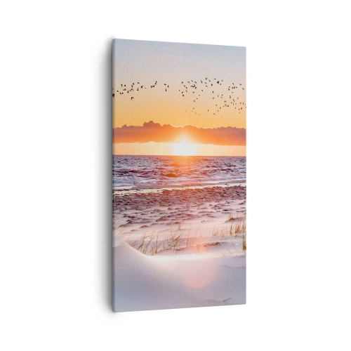 Cuadro sobre lienzo - Impresión de Imagen - Paisaje horizontal - 55x100 cm