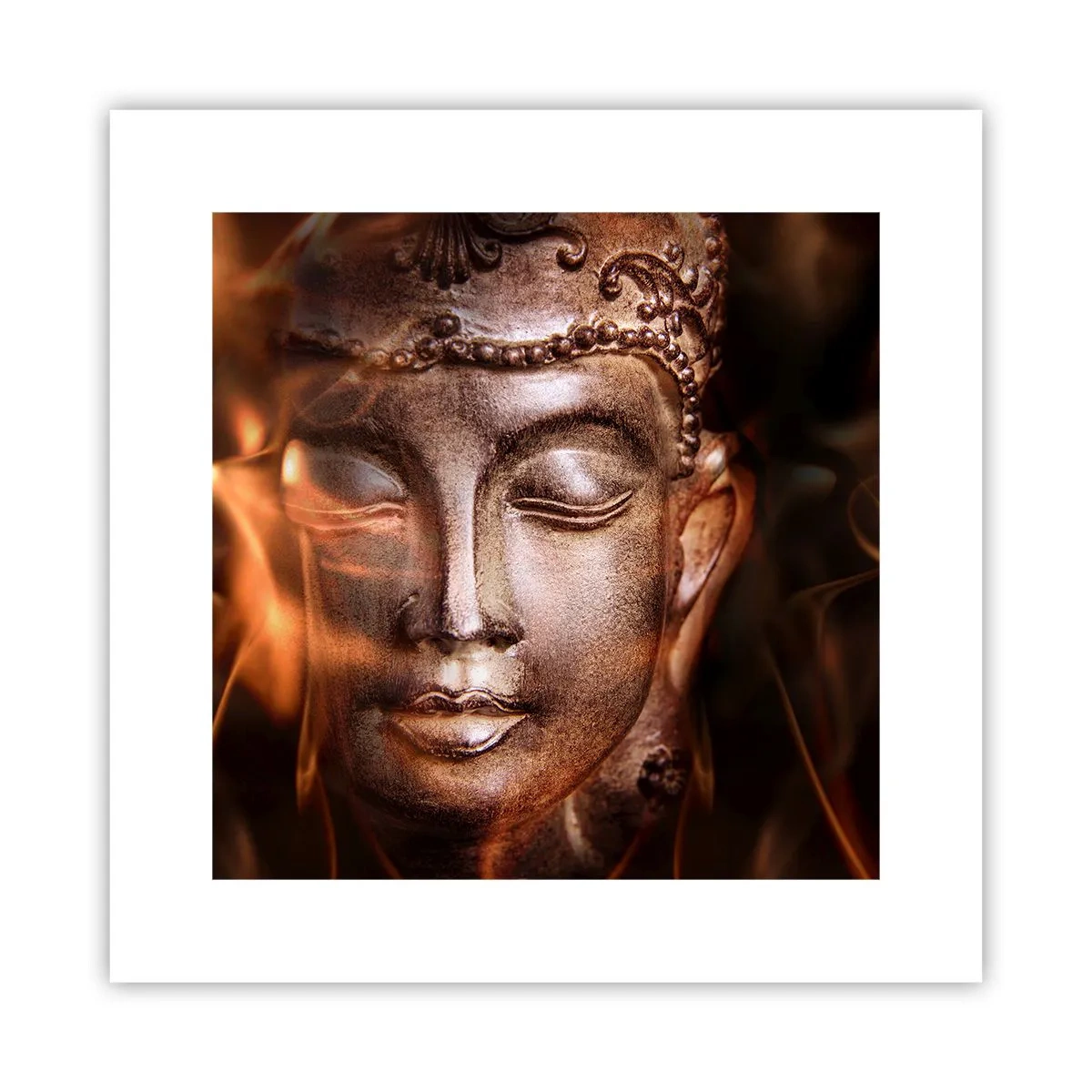 Póster - Solo existe el aquí y el ahora - 30x30 cm