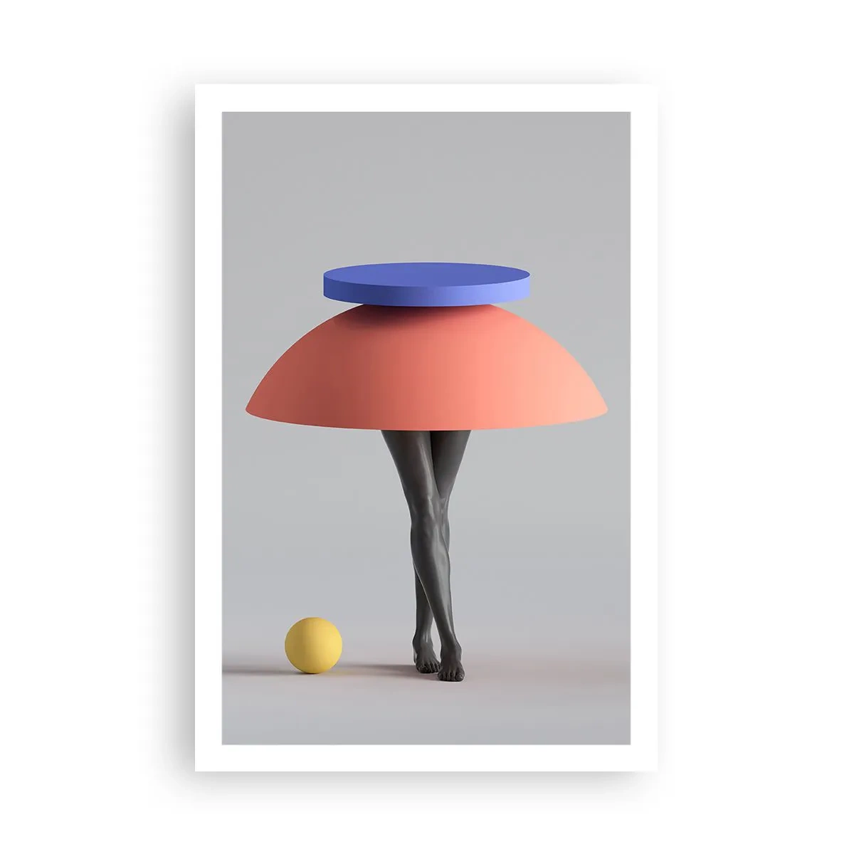 Póster - Composición surrealista - 61x91 cm