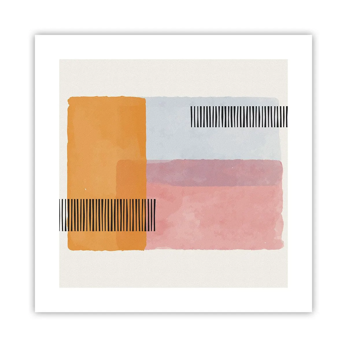 Póster - La rectitud - 40x40 cm