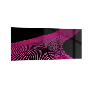 Cuadro sobre vidrio - Impresiones sobre Vidrio - Avenida de luz - 100x40 cm