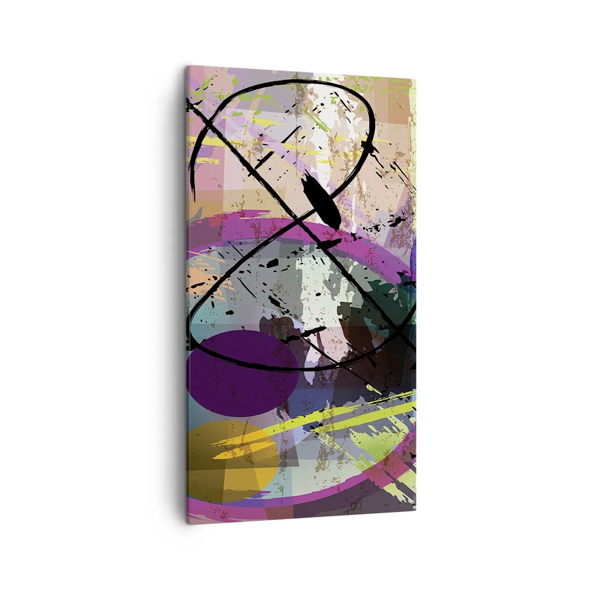 Cuadro sobre lienzo - Impresión de Imagen - Siempre hay más de un camino - 45x80 cm