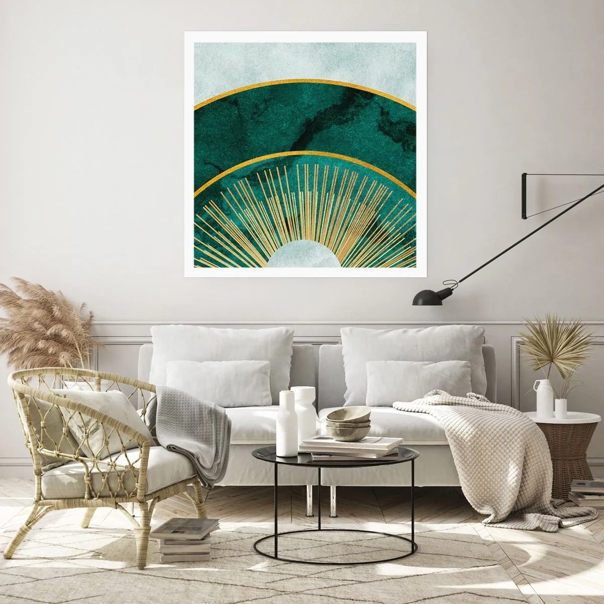 Póster - Un sistema solar diferente - 50x50 cm