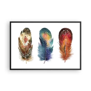 Póster en marco negro - Rituales, ceremonias, secretos - 91x61 cm