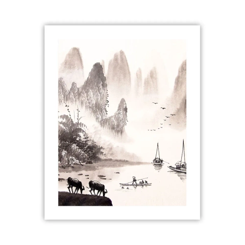 Póster - La exótica vida cotidiana de Oriente - 40x50 cm