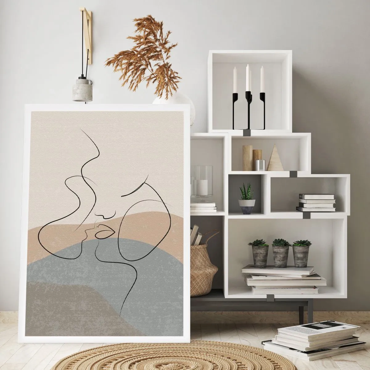 Póster - Como una pincelada - 40x50 cm