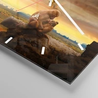 Esfera sin numeración, con rayas