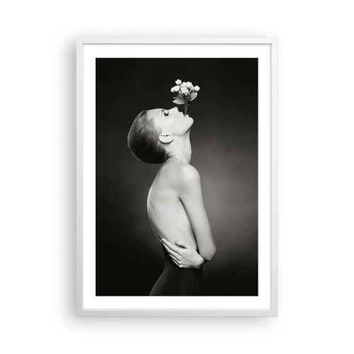 Póster en marco blanco - Elegancia excéntrica - 50x70 cm