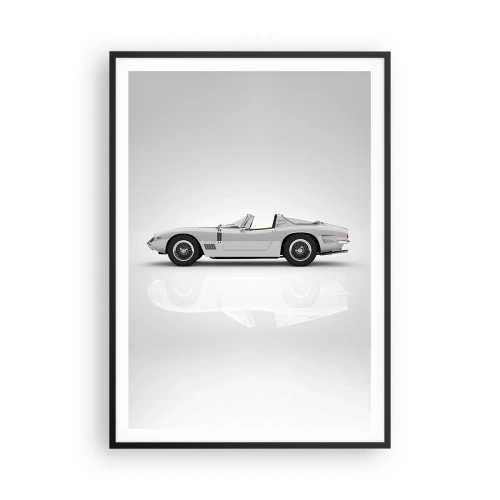 Póster en marco negro - Una promesa de diversión - 70x100 cm