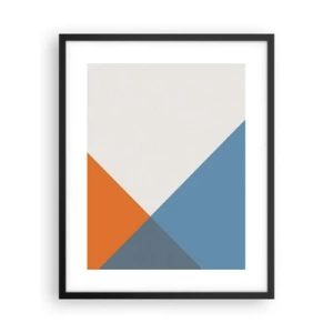 Póster en marco negro - Desde el punto de vista de... - 40x50 cm