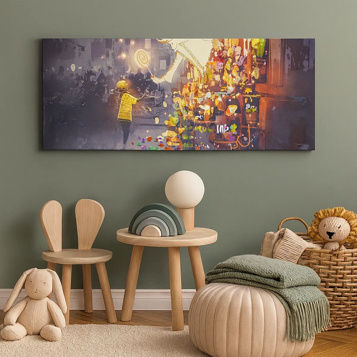 Cuadro sobre lienzo - Impresión de Imagen - Los hechizos existen - 30x30 cm