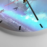 Esfera sin numeración, con rayas