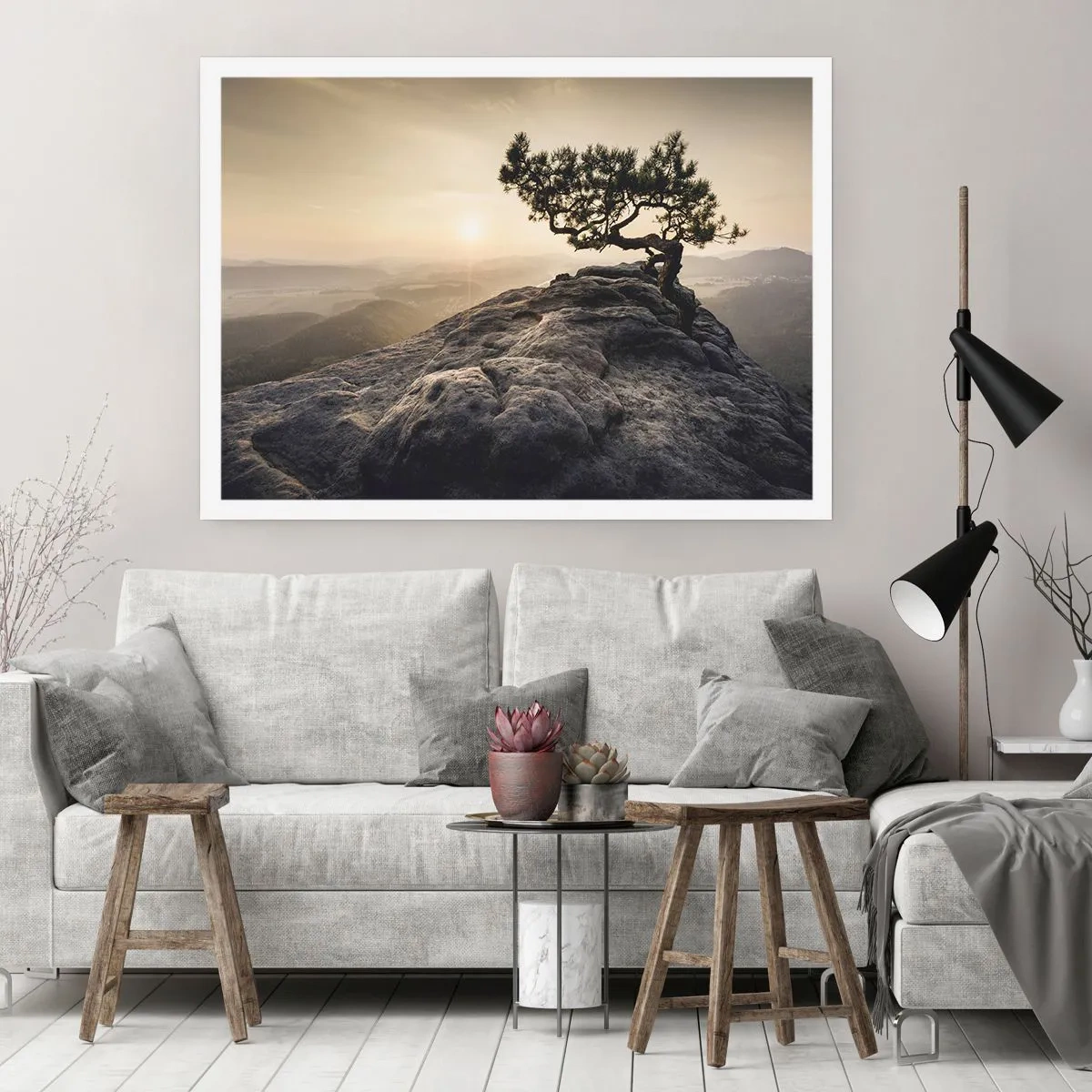 Póster - La vida se abre camino - 50x40 cm