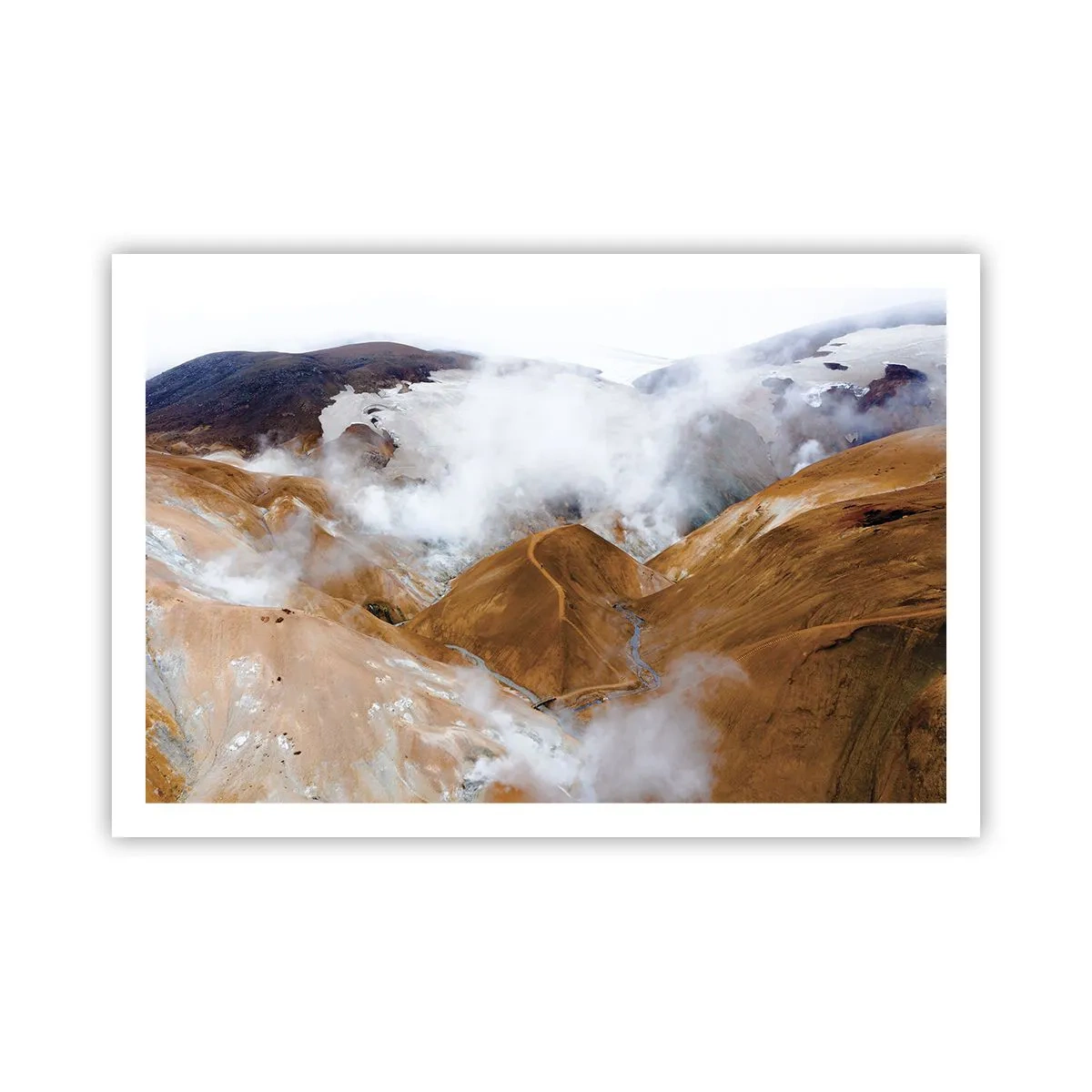 Póster - La dura belleza de Islandia - 91x61 cm