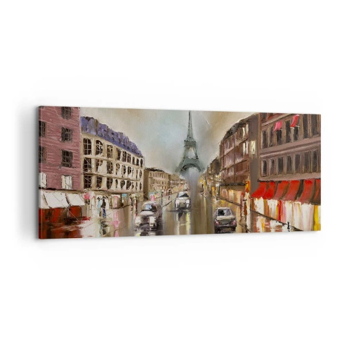 Cuadro sobre lienzo - Impresión de Imagen - Solo ella importa - 100x40 cm