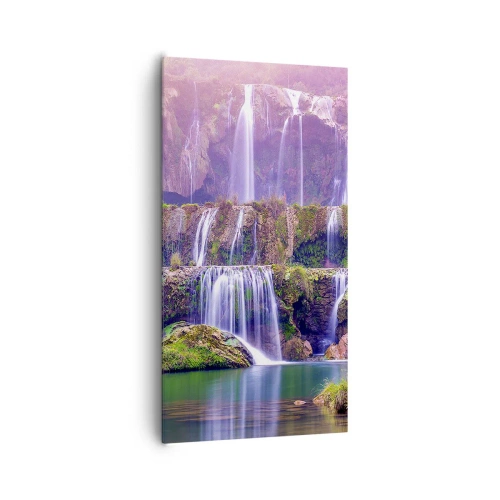 Cuadro sobre lienzo - Impresión de Imagen - Escalera al cielo - 65x120 cm