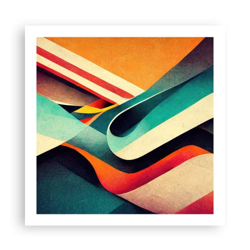 Póster - Composición intensa - 60x60 cm