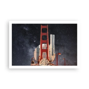 Póster - Siempre en el centro - 91x61 cm