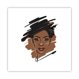 Póster - Dulce como el chocolate - 40x40 cm