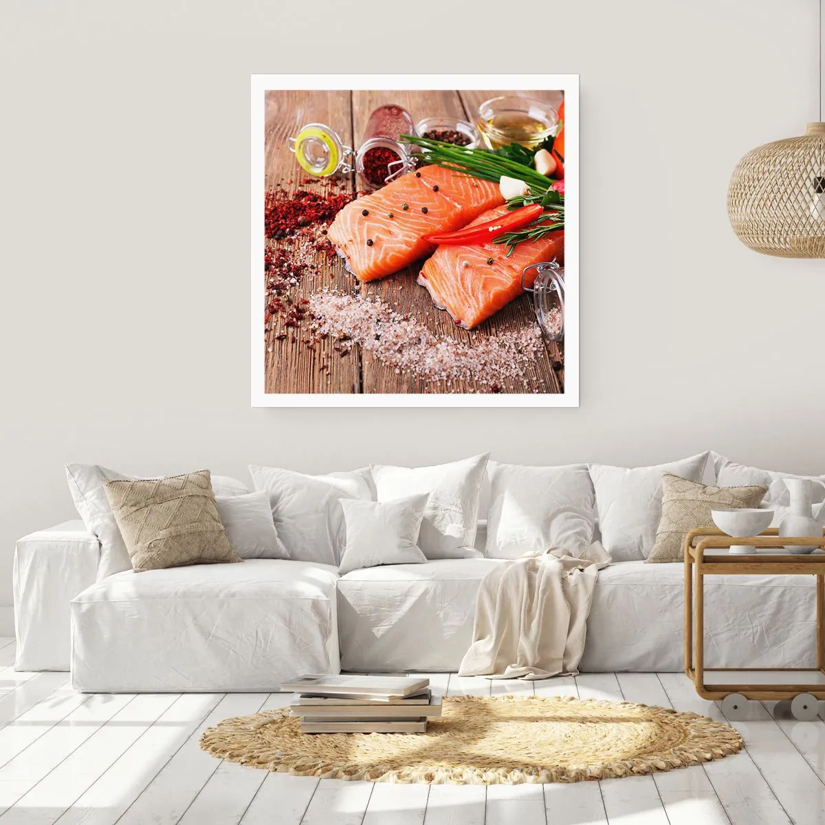 Póster - Una aventura noruega en la cocina - 60x60 cm