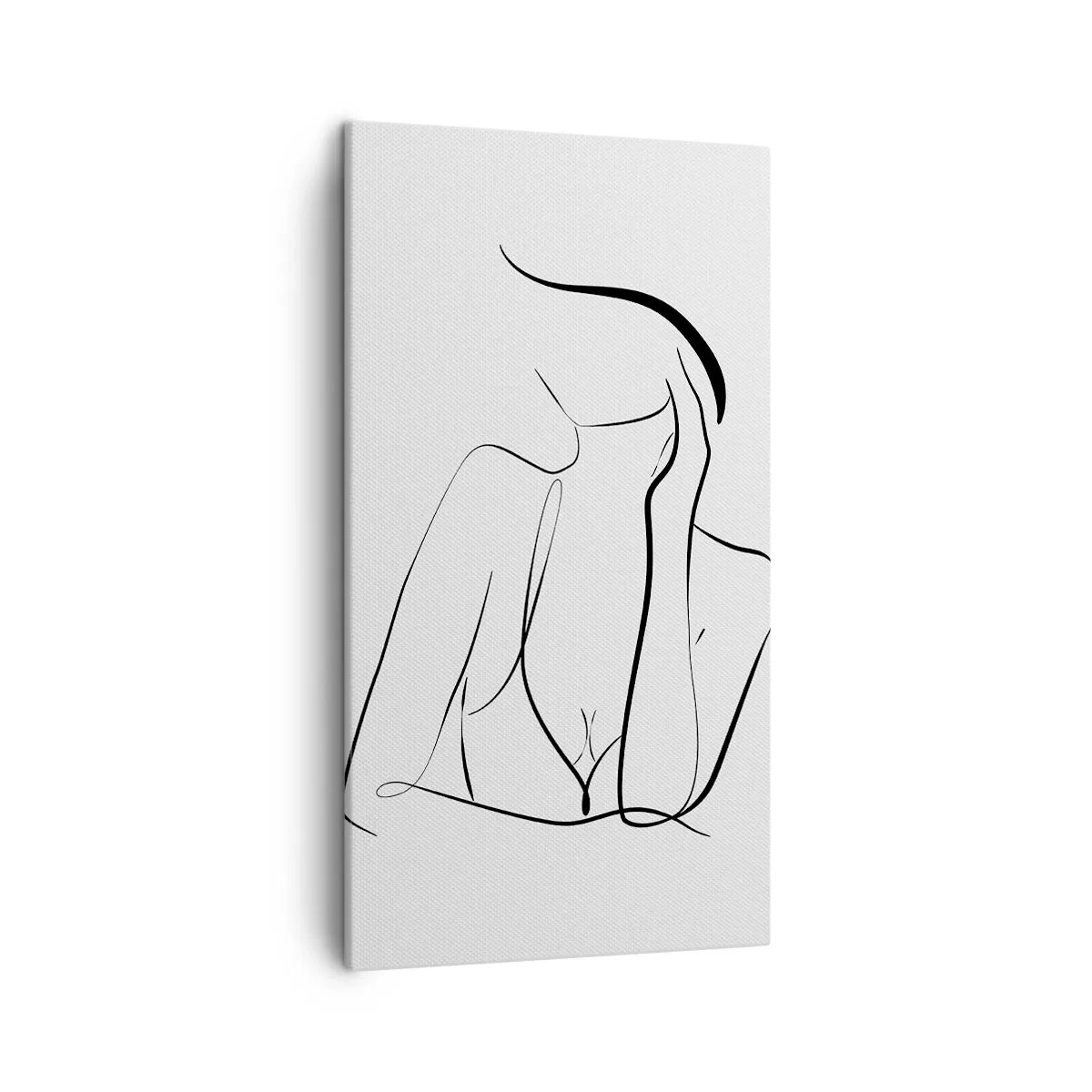 Cuadro sobre lienzo - Impresión de Imagen - En la ola de sueños - 45x80 cm