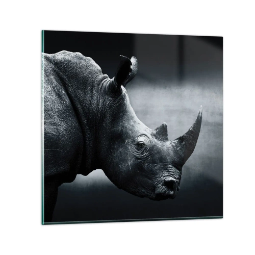 Cuadro sobre vidrio - Impresiones sobre Vidrio - Perfil derecho - 40x40 cm