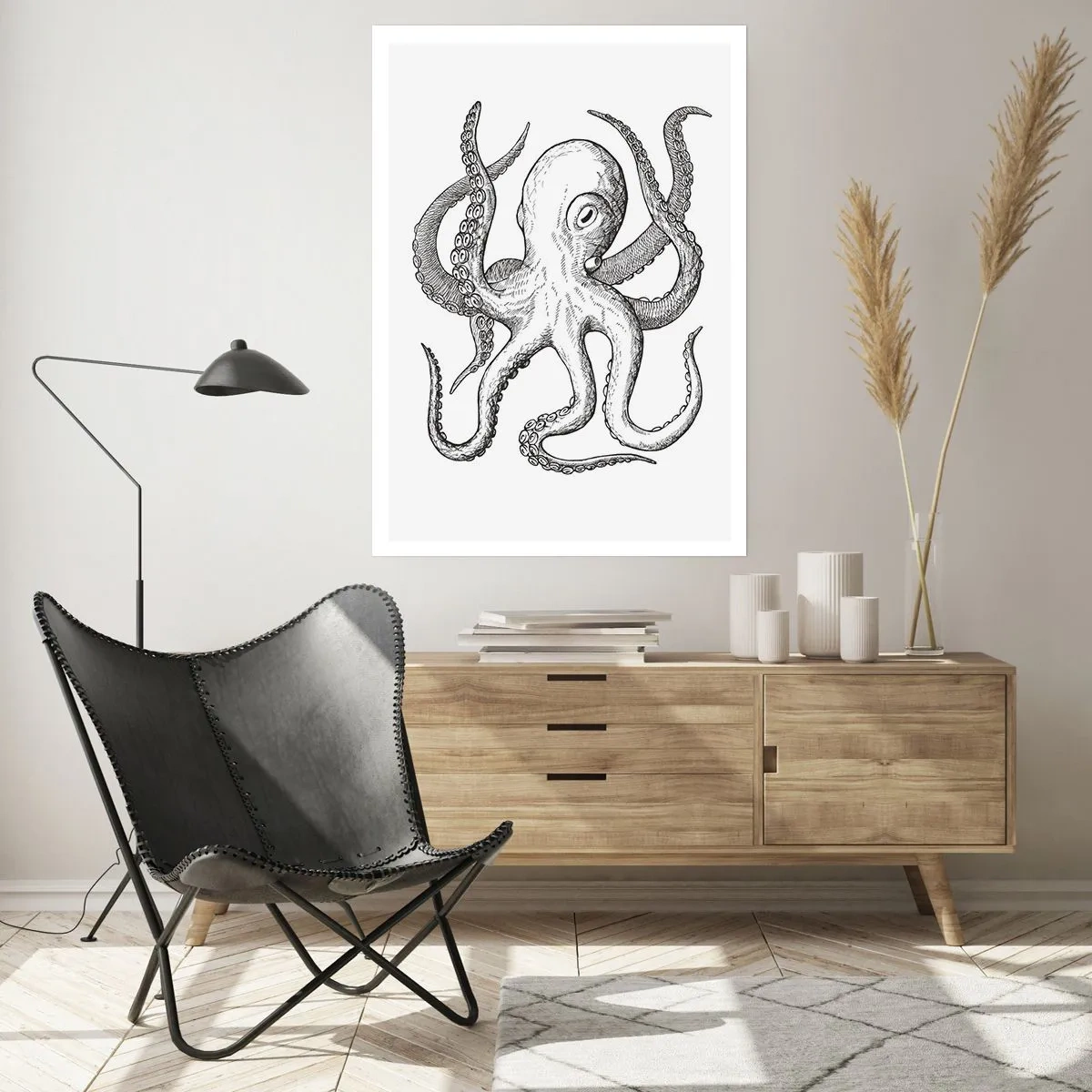 Póster - Bailando con olas - 30x40 cm