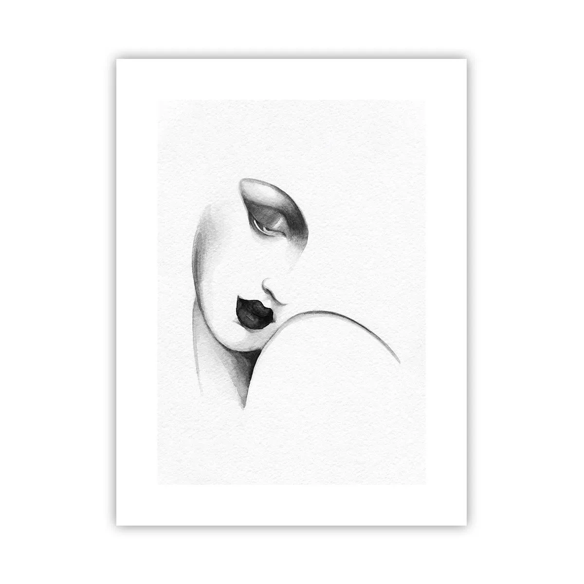 Póster - Pensativa - 30x40 cm