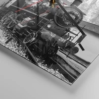 Esfera sin numeración, con rayas