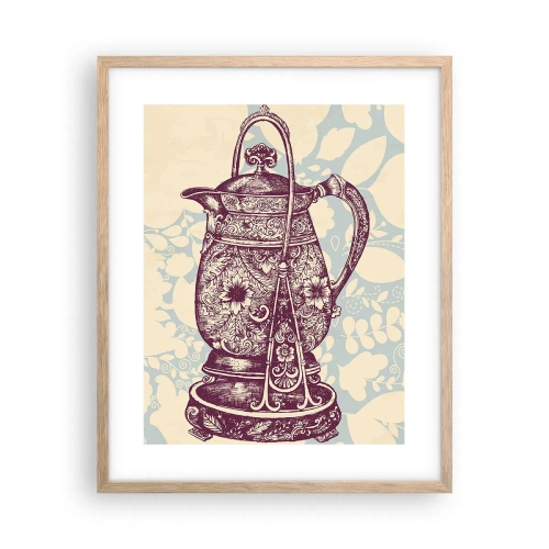 Póster en marco roble claro - La belleza de lo cotidiano - 40x50 cm