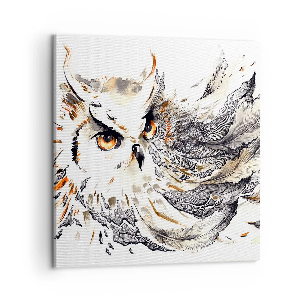 Cuadro sobre lienzo - Impresión de Imagen - Venía de un mundo de magia - 50x50 cm